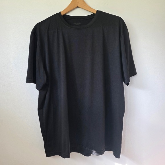 Olympia Sports Men's Black Performance Short Sleeve T Shirt - XL - Picture 1 of 5